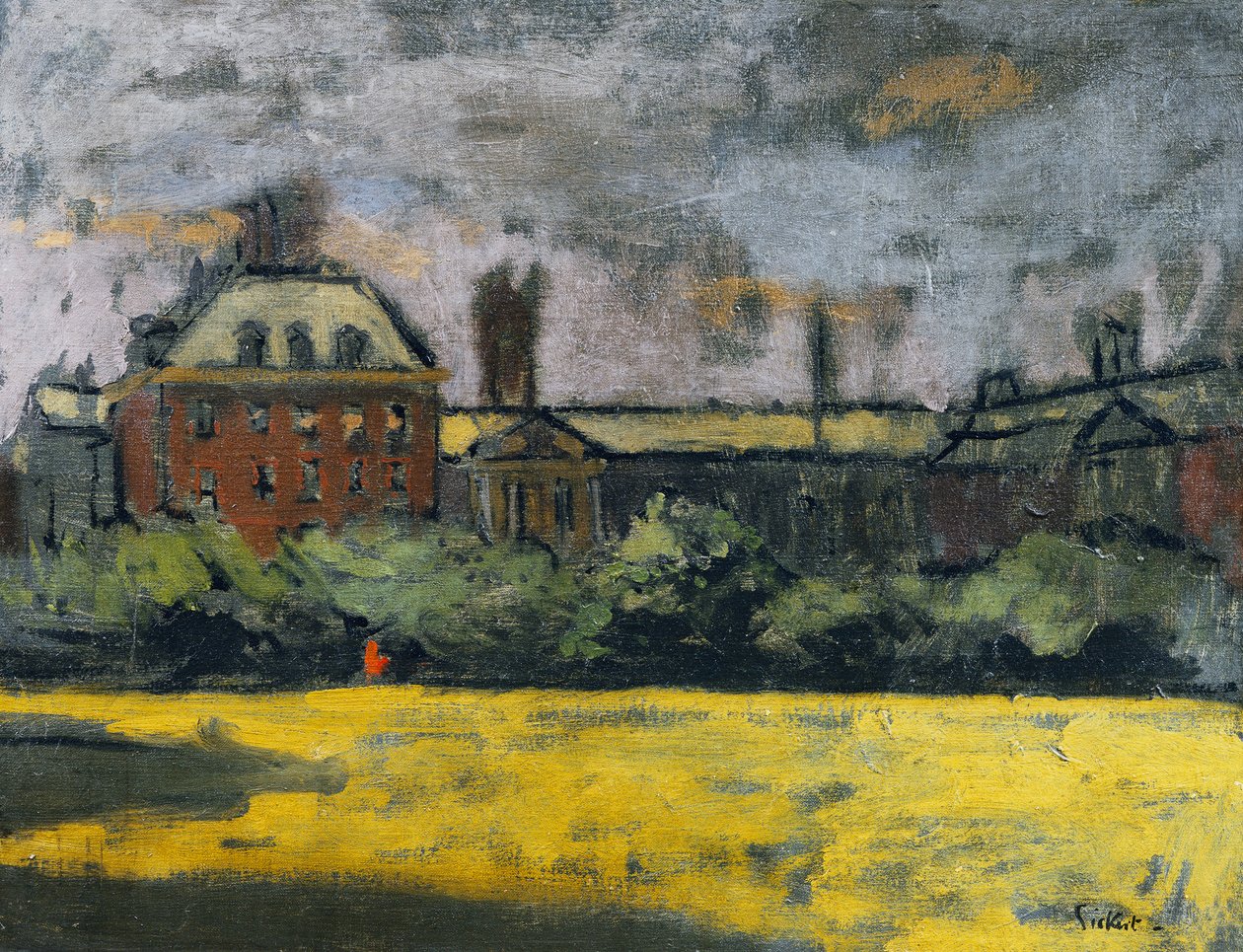 nemocnice Chelsea, od Walter Richard Sickert