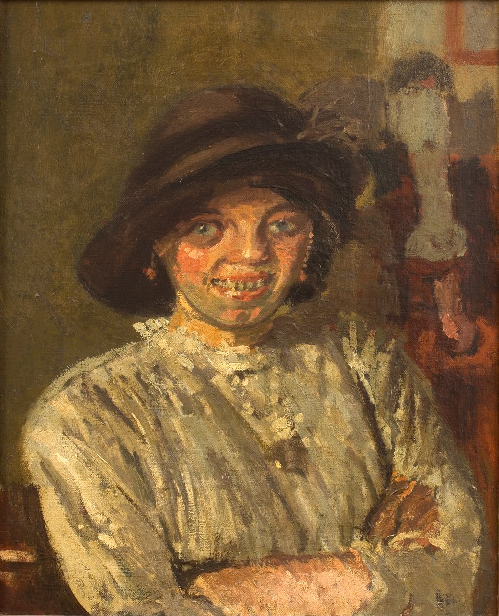 Kuře, asi 1914 (olej na plátně) od Walter Richard Sickert