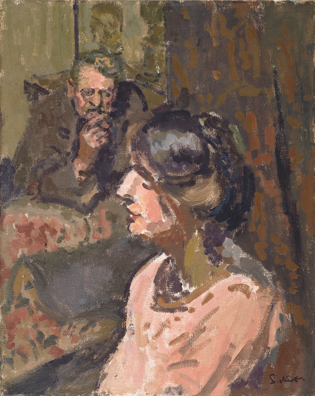 Hubby ja Marie, n. 1912 (öljy kankaalle) od Walter Richard Sickert