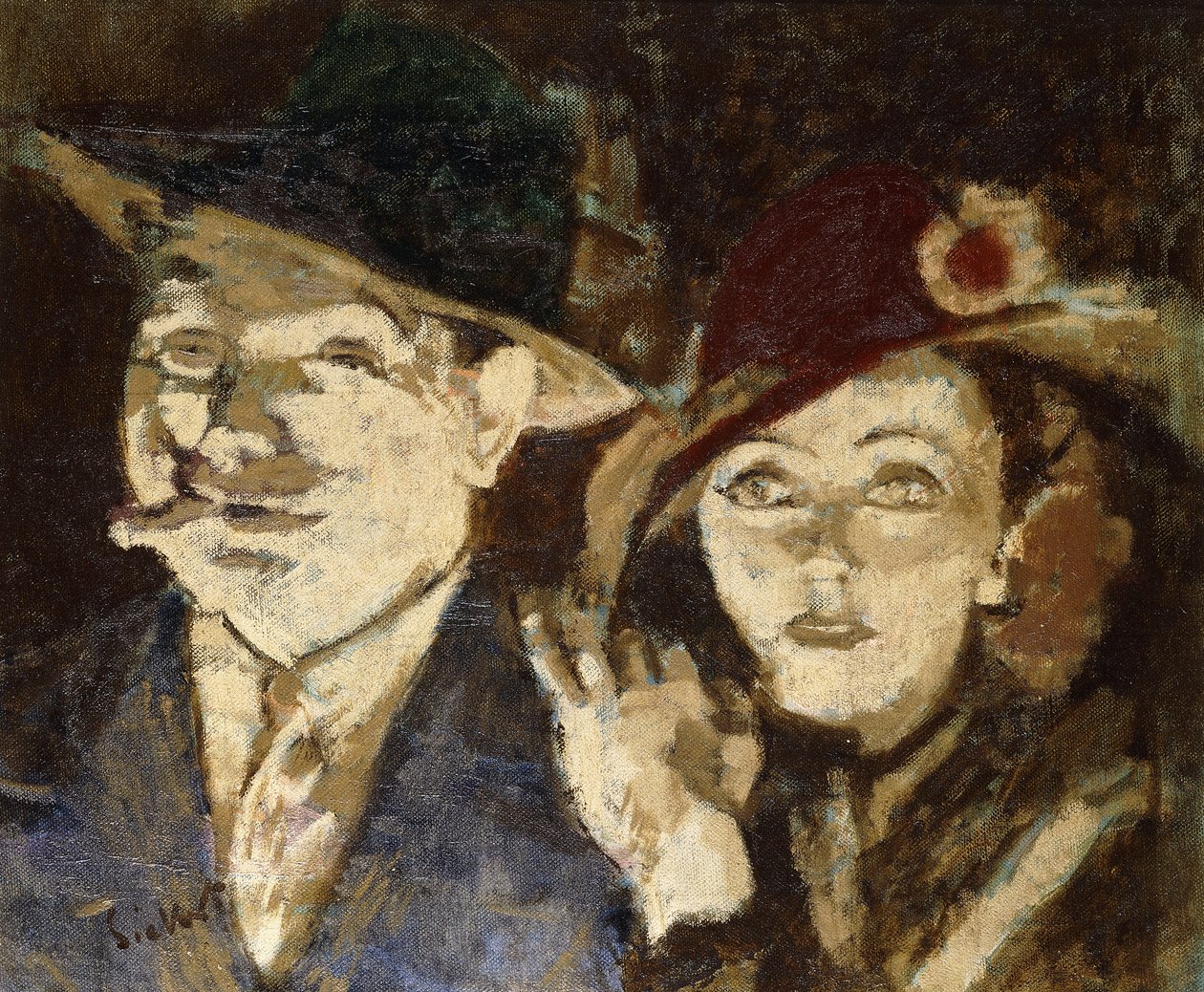 Jack a Jill, kolem 1936-7 od Walter Richard Sickert