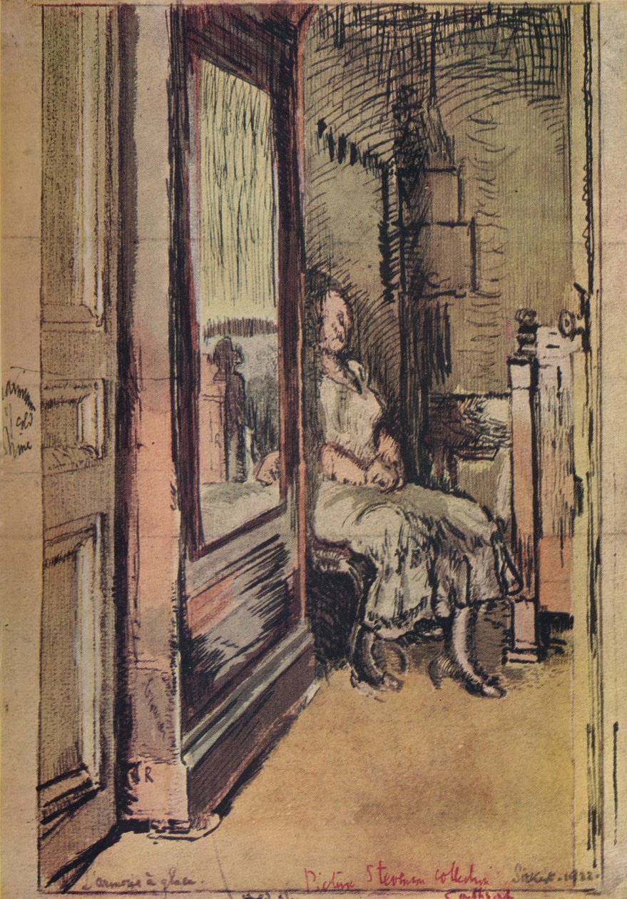 Ledový kabinet, 1922, 1926 od Walter Richard Sickert