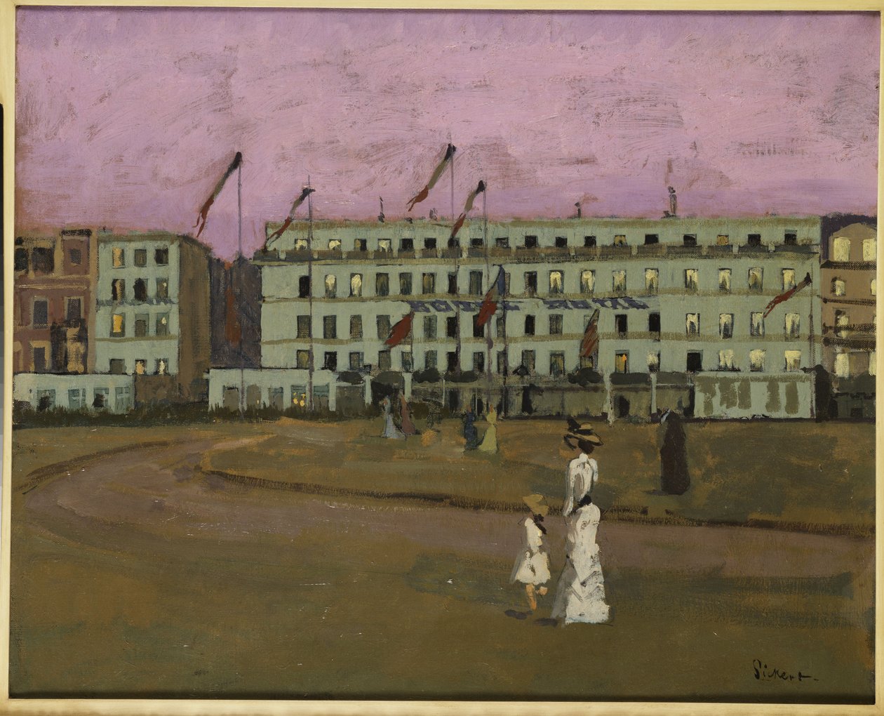 Hotel Royal, Dieppe, kolem roku 1894 od Walter Richard Sickert
