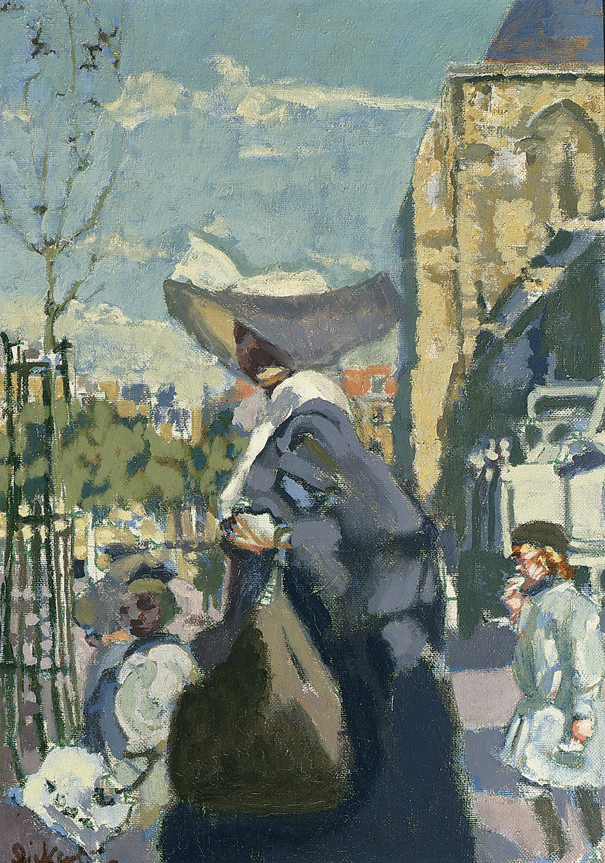 Dobrá sestra, kolem roku 1931 (olej na plátně) od Walter Richard Sickert