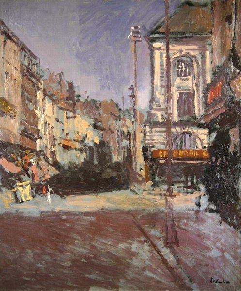 La Grande Rue, Dieppe (olej na plátně) od Walter Richard Sickert