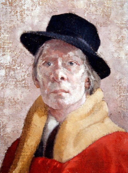 Muž v oranžovém (olej na plátně) od Walter Richard Sickert