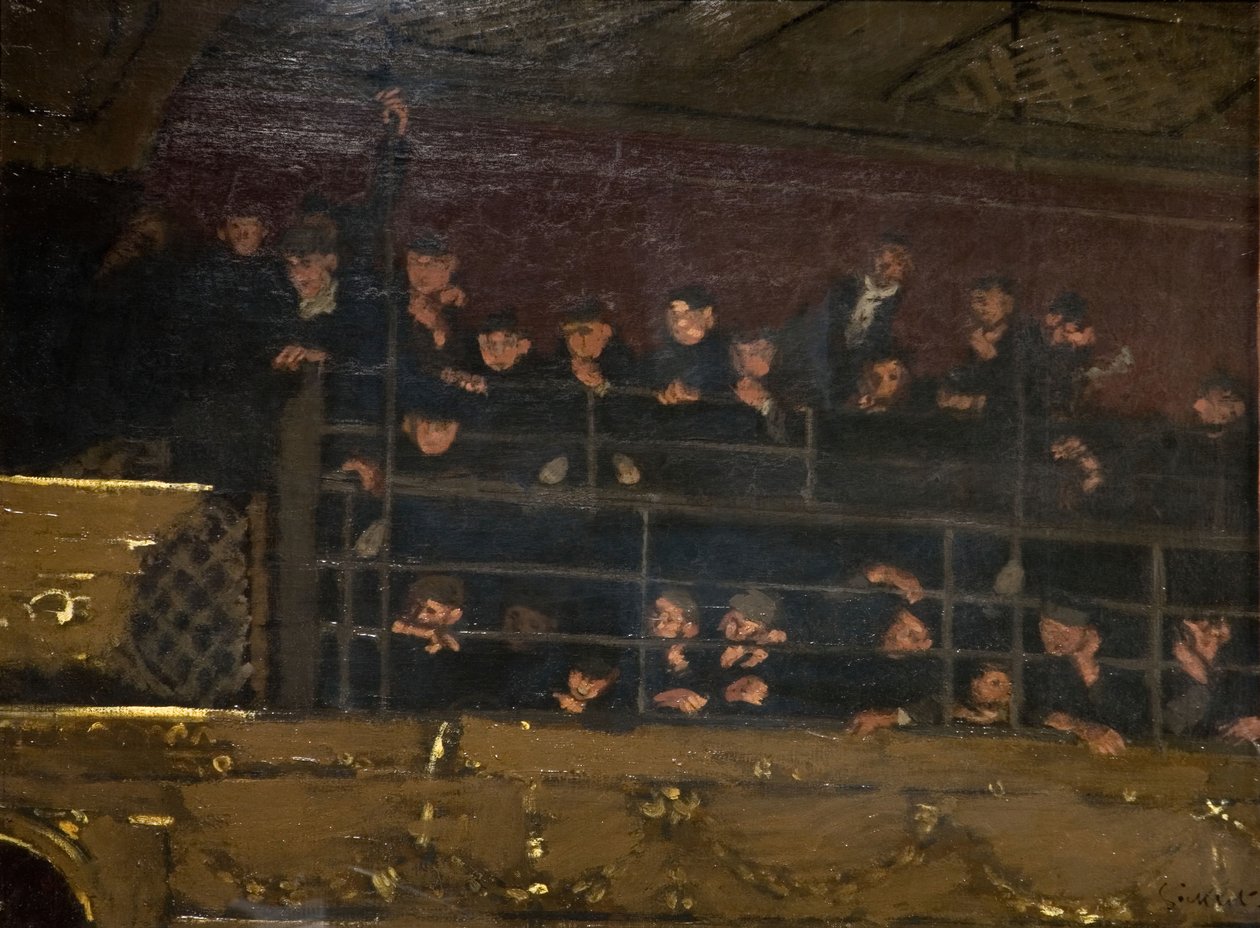 Noctes Ambrosionae, Galerie starého Mogula, 1906-07. od Walter Richard Sickert