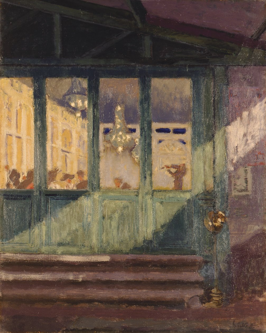 O Night of Love (olej na plátně) od Walter Richard Sickert