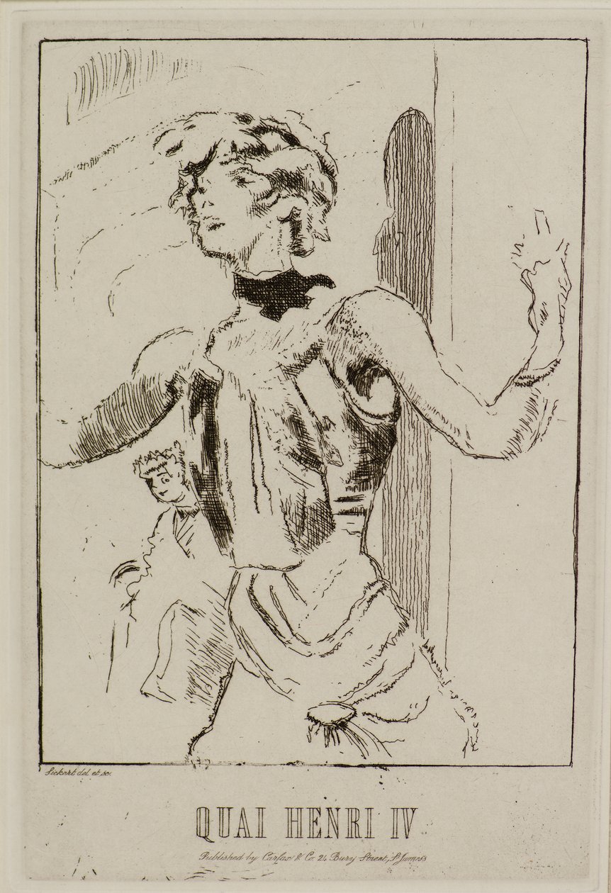 Quai Jindřich IV od Walter Richard Sickert