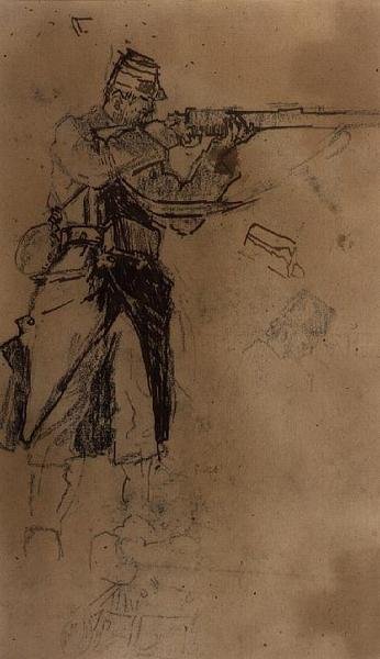 Studium pro vojáka od Walter Richard Sickert