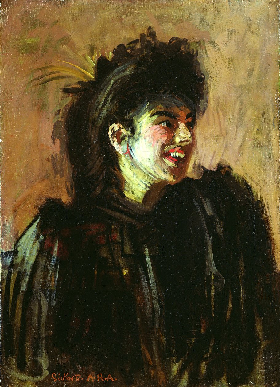 The Blackbird of Paradise, cca 1896-8 (olej na plátně) od Walter Richard Sickert