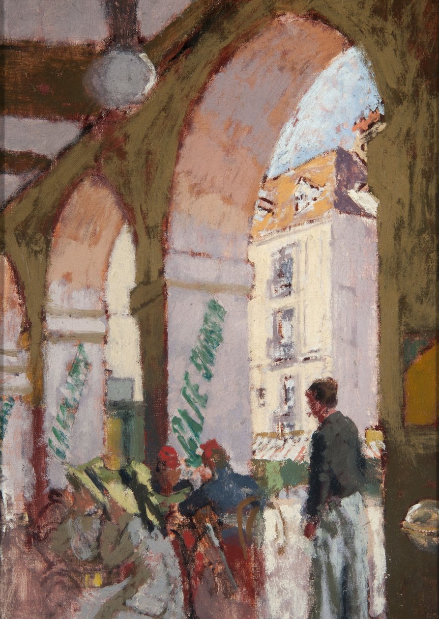 Švýcarská kavárna od Walter Richard Sickert