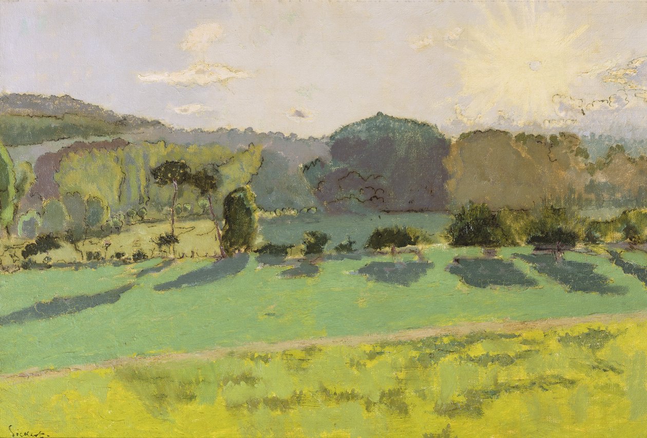 Šťastné údolí od Walter Richard Sickert