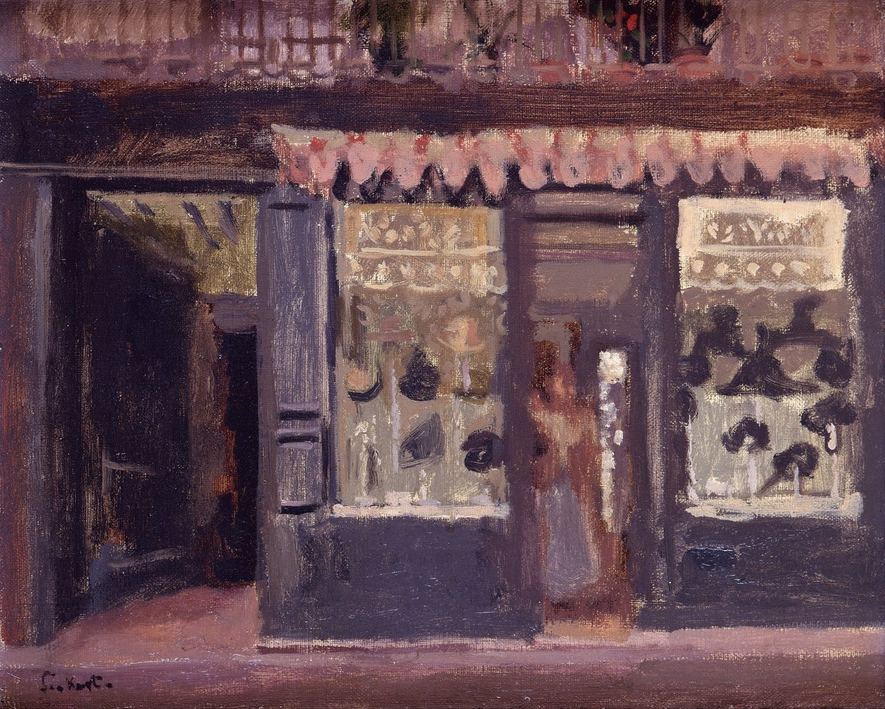 The Hat Shop (olej na plátně) od Walter Richard Sickert