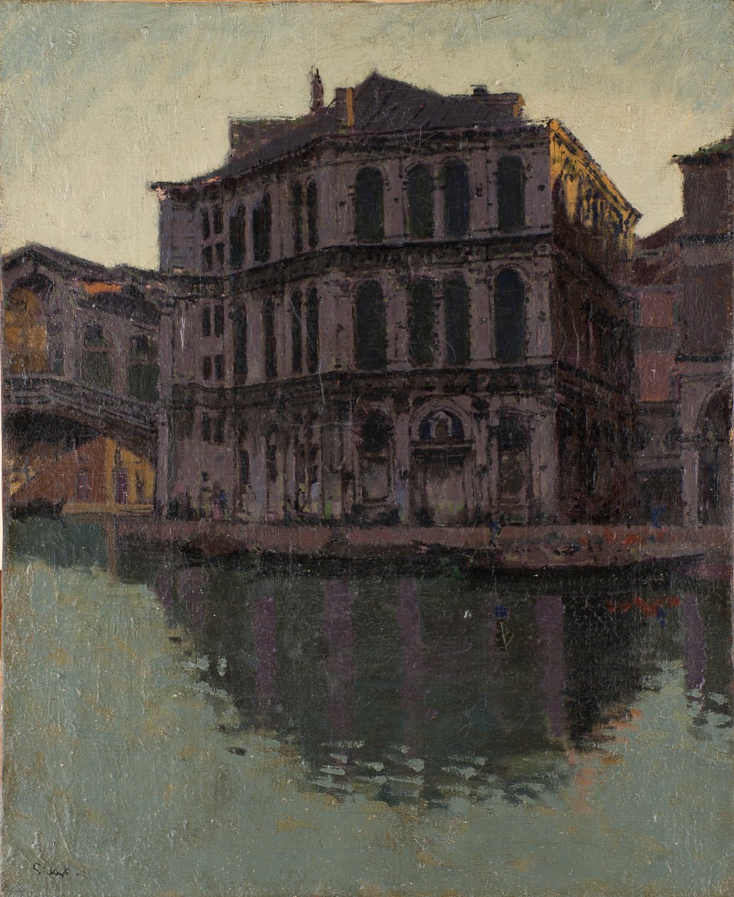 „Most Rialto a Palazzo dei Camerlenghi“, 1902-04 od Walter Richard Sickert