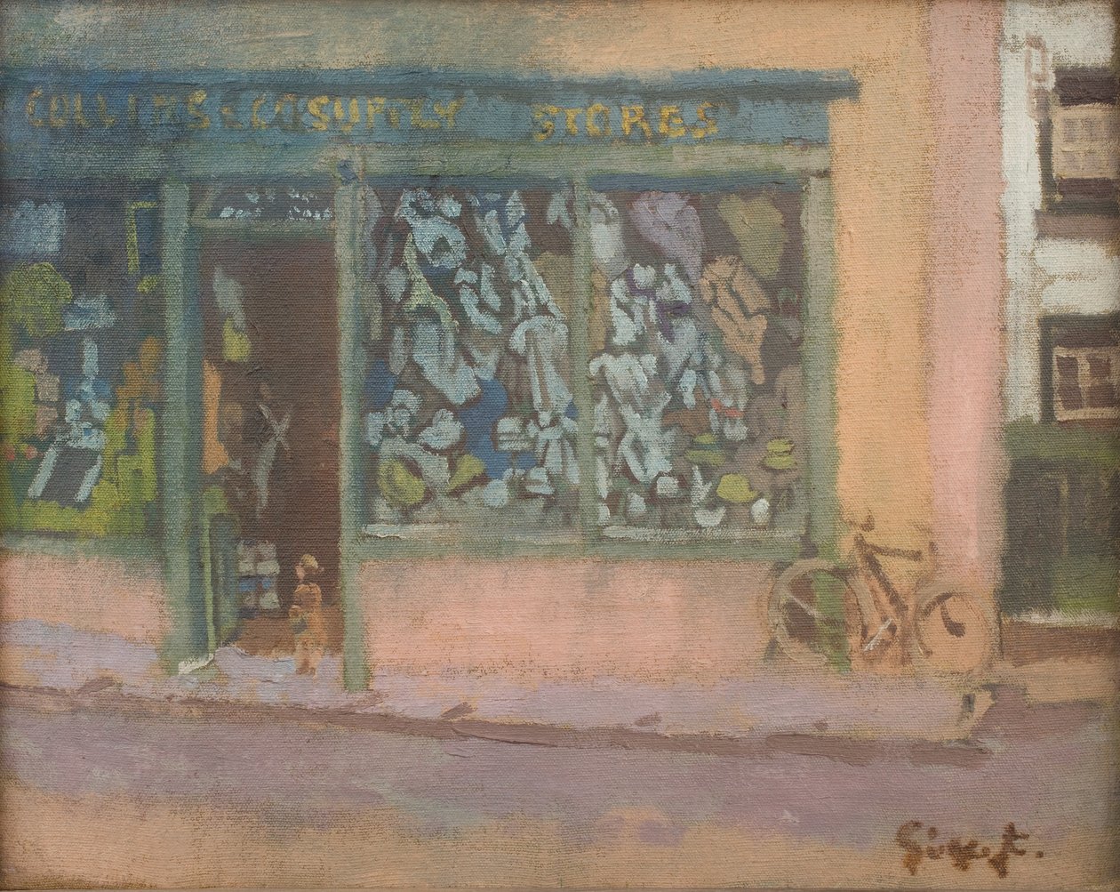 Obchod, Chagford od Walter Richard Sickert