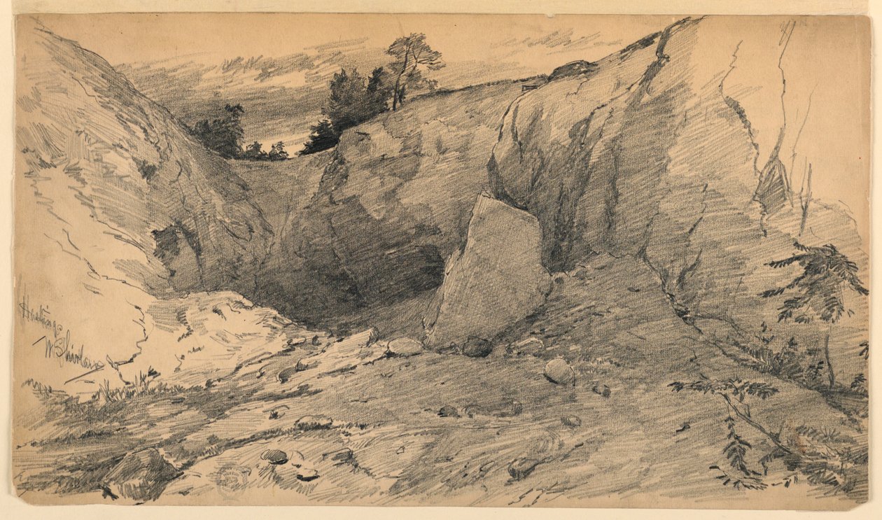 Krajina v Hastings, New York od Walter Shirlaw