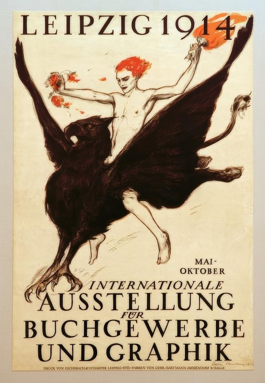 Lipsko 1914, mezinárodní výstava pro knižní obchod a grafiku od Walter Tiemann