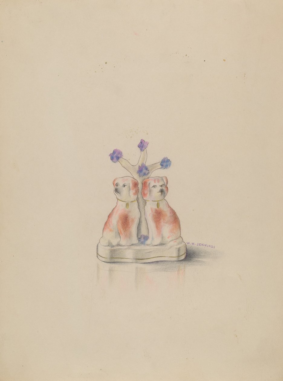 Porcelánoví psi od Walter W. Jennings