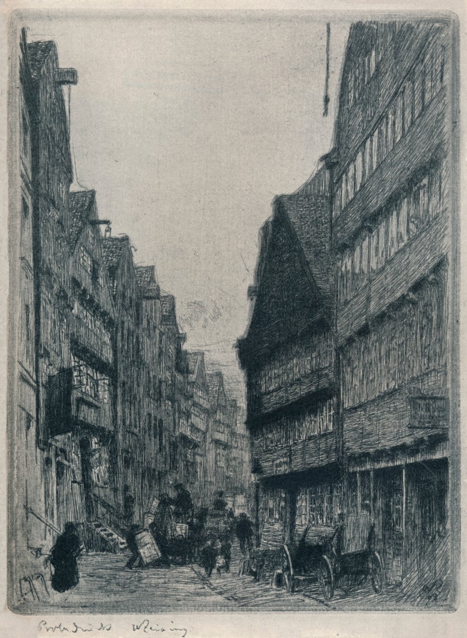 Glory, Hamburk, c1913 od Walter Zeising