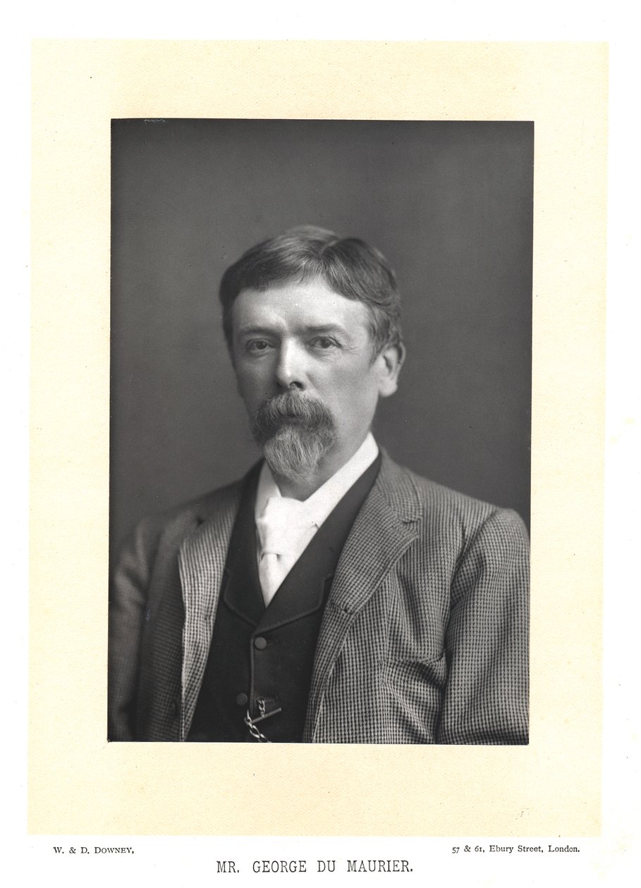 George Du Maurier, britský spisovatel a umělec, c1895. od WandD Downey