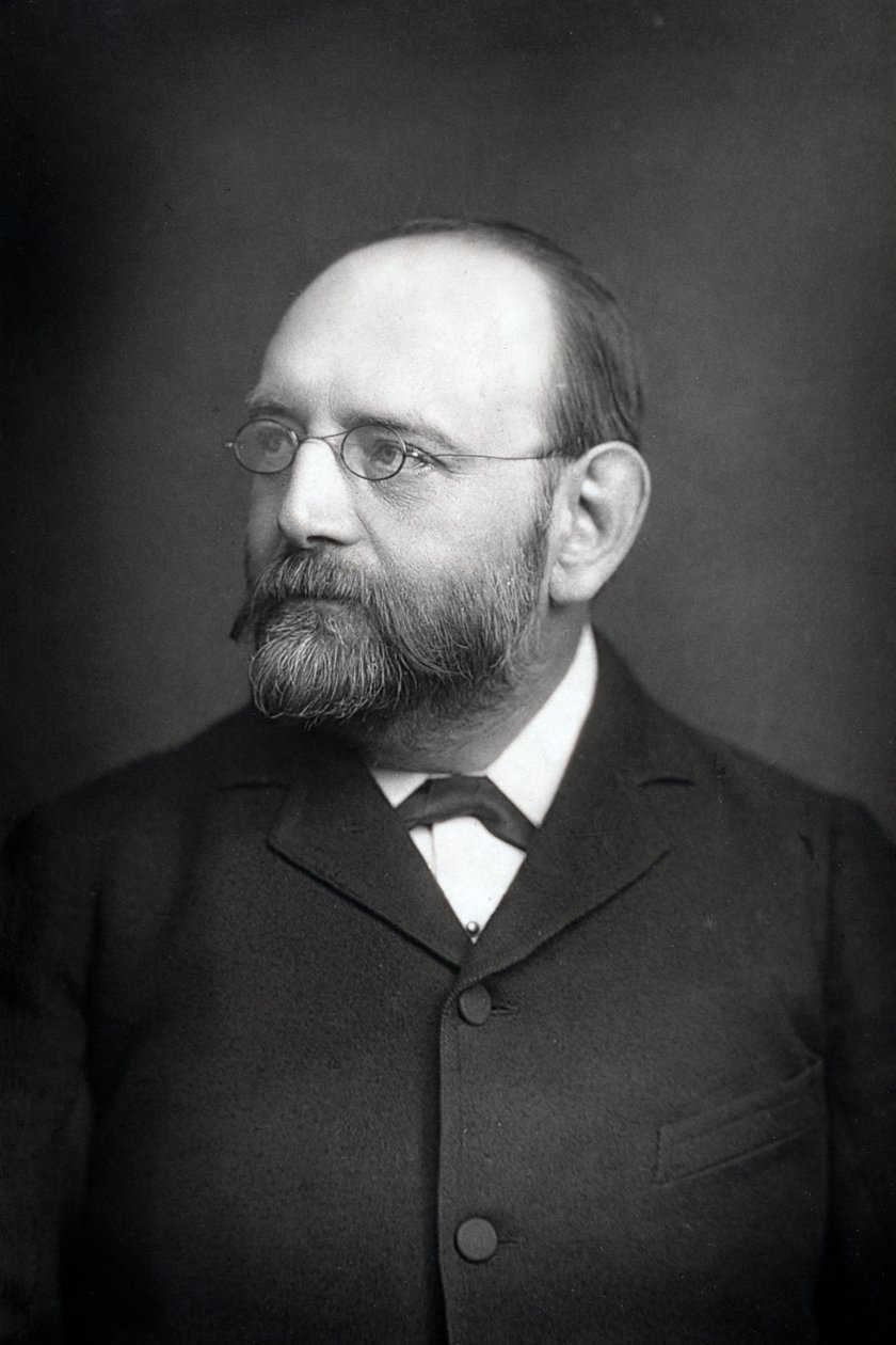 Joseph Barnby , anglický skladatel a dirigent, c1890. od WandD Downey