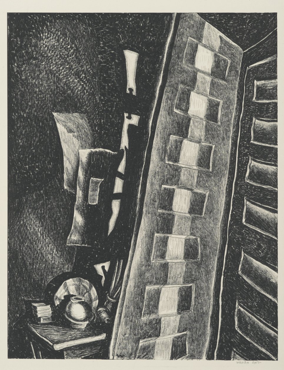 Dvoje dveře (litho) od Wanda Gág