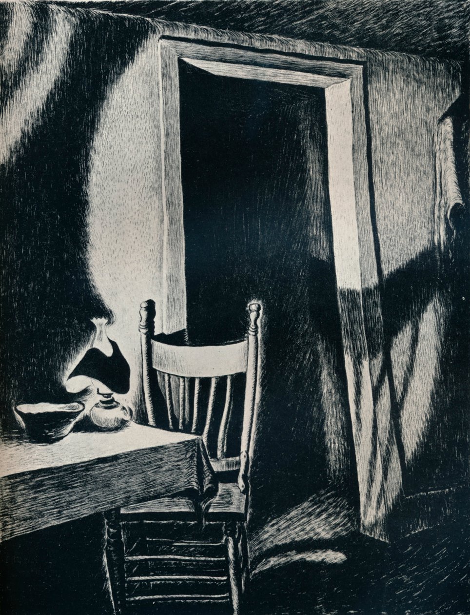Světlo lampy, 1929 od Wanda Hazel Gag
