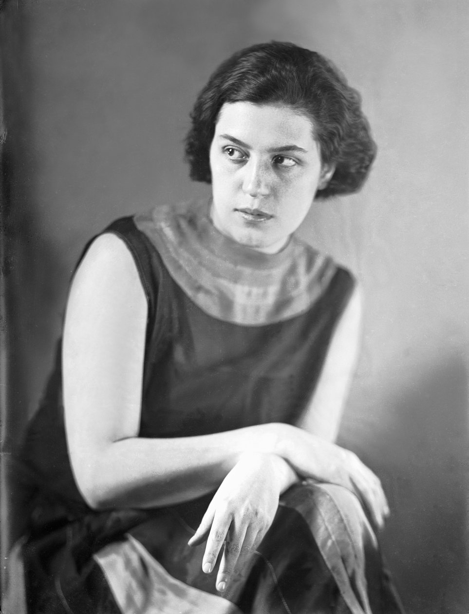 Portrét Anity Pittoni, asi 1933 (čb fotografie) od Wanda Wulz