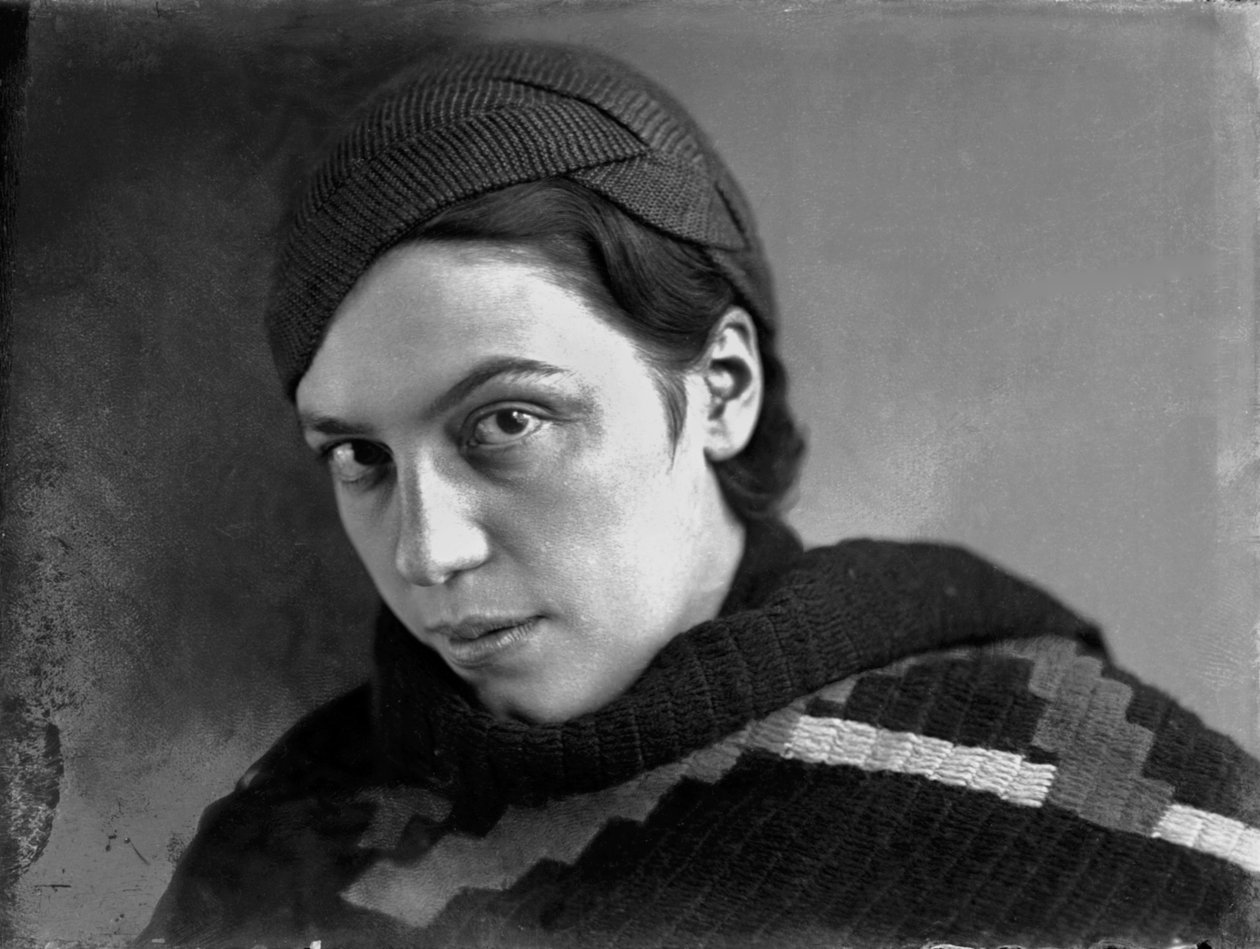 Portrét Anity Pittoni, asi 1940 (čb fotografie) od Wanda Wulz