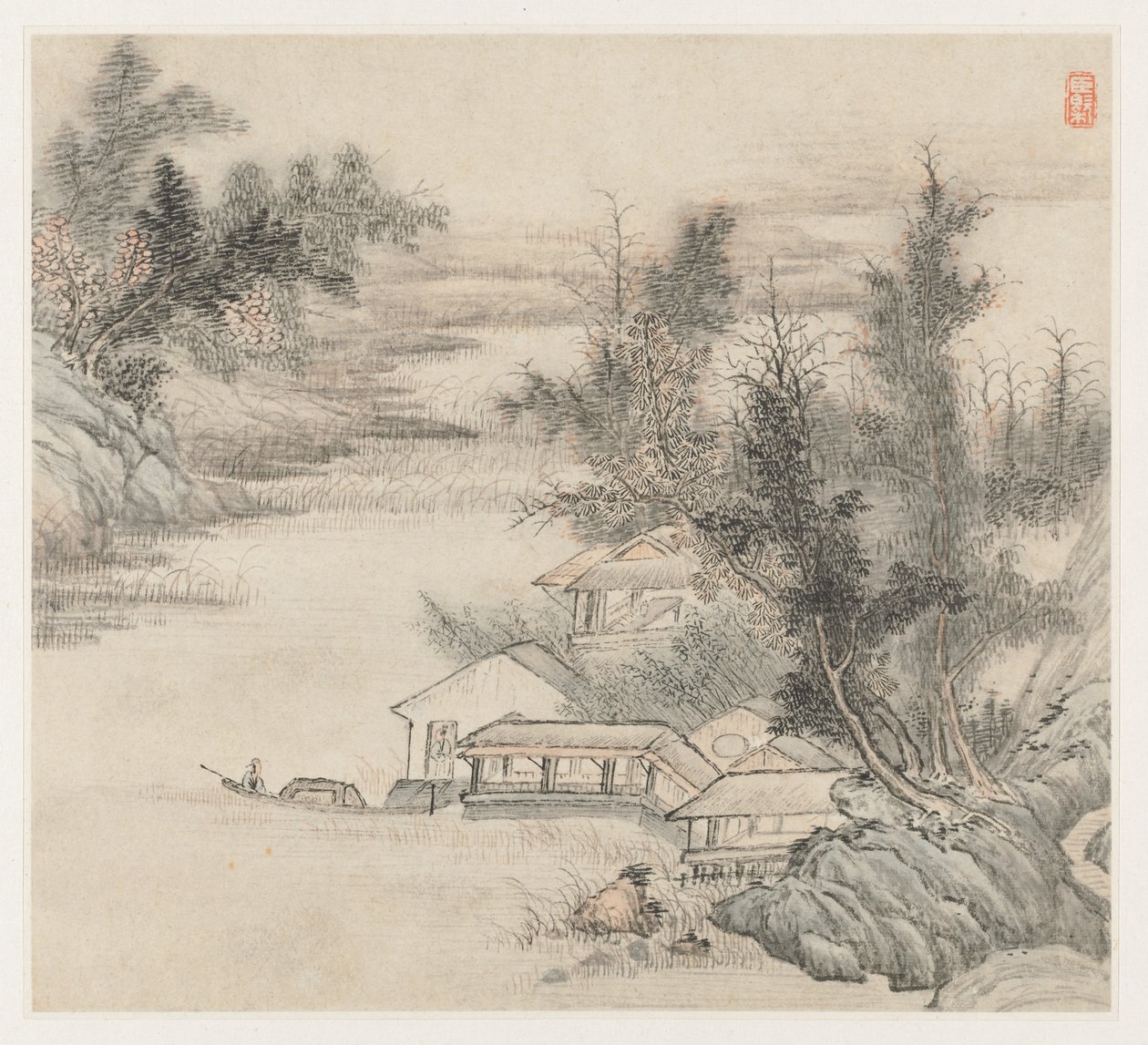 Album Landscapes: Leaf 2 od Wang Gai
