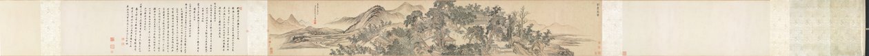 Hall of Lofty Pines od Wang Hui