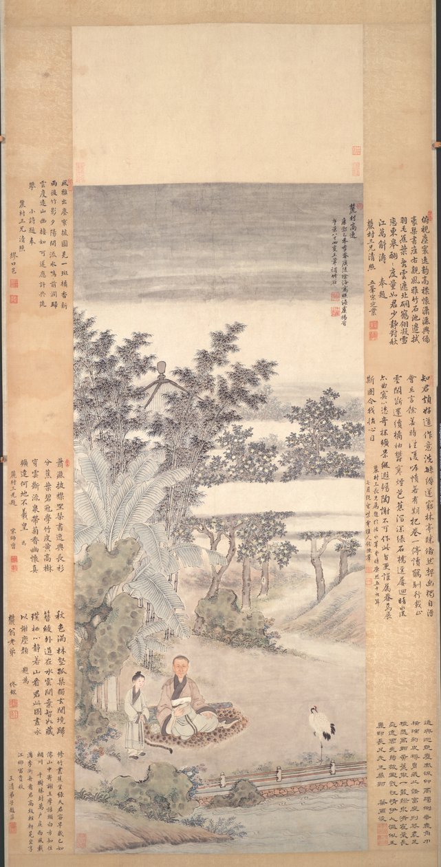 Portrét An Qi od Wang Hui
