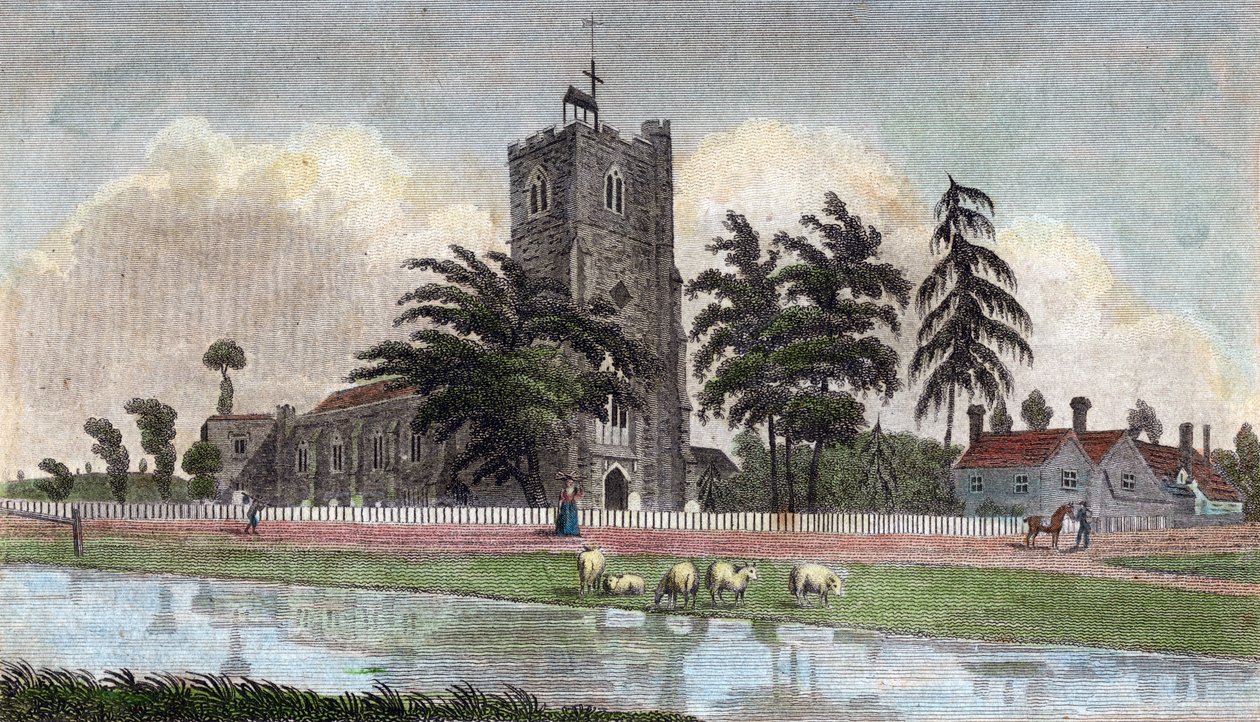 Broxbourne, Hertfordshire, 19. století od Warren