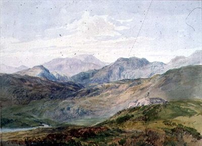 Llanrhychwn, poblíž Trefriw od Warwick Brookes