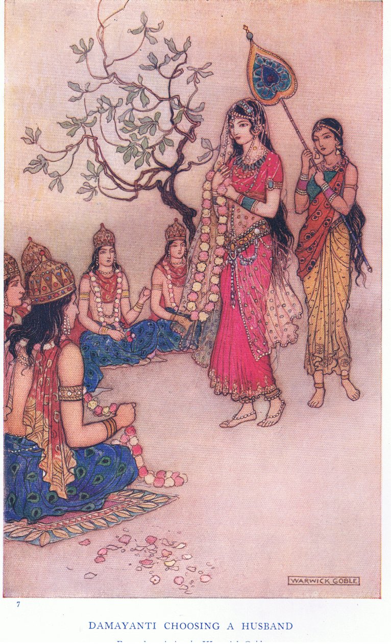 Damayanti si vybírá manžela od Warwick Goble