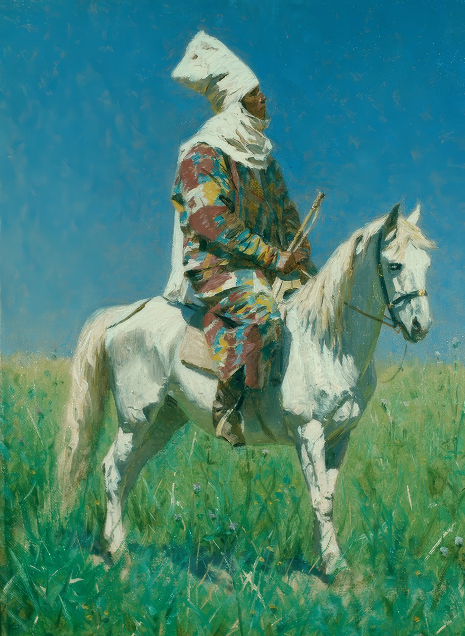 Berittener Kyrgyz od Wassili W. Werestschagin