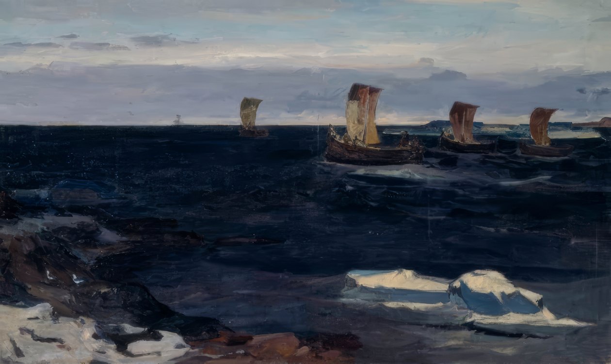 Objevitelská plavba / Krajnew od Wassili Wassiljewitsch Krajnew