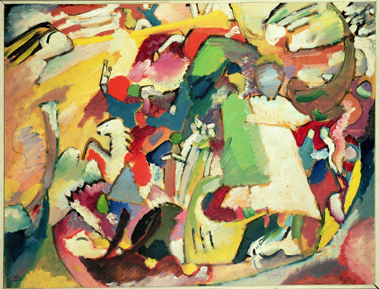Všech svatých, č. 1, 1910 od Wassily Kandinsky