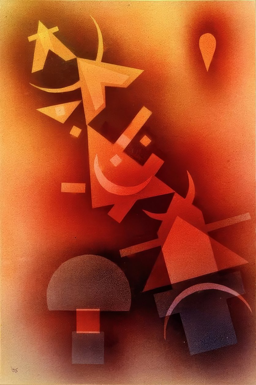Z chladných hlubin od Wassily Kandinsky