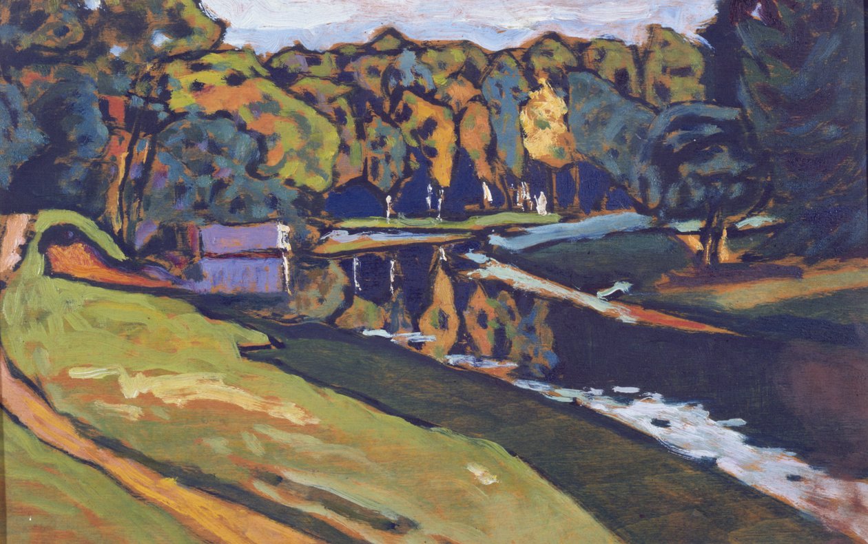 Podzim, studie, 1905 od Wassily Kandinsky