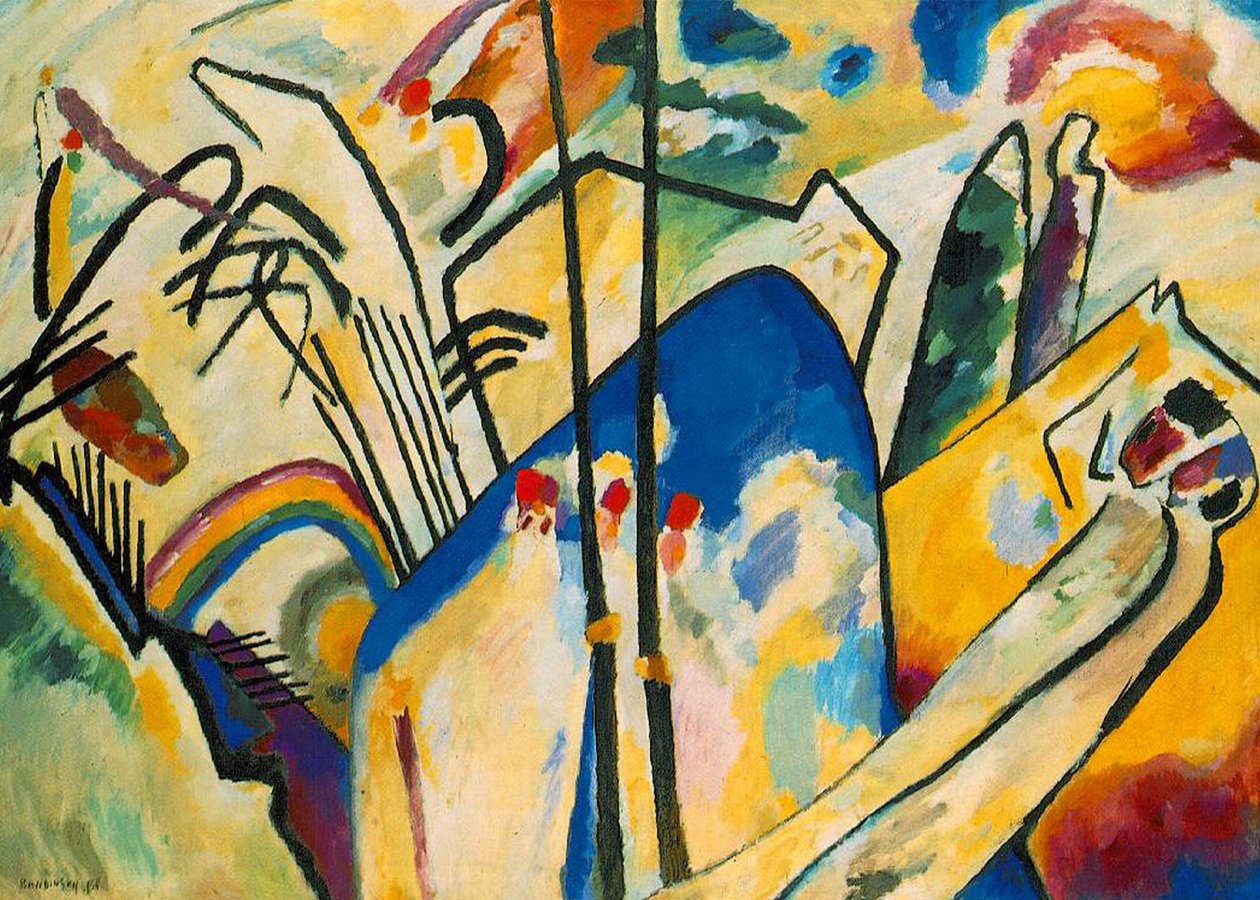 Složení od Wassily Kandinsky