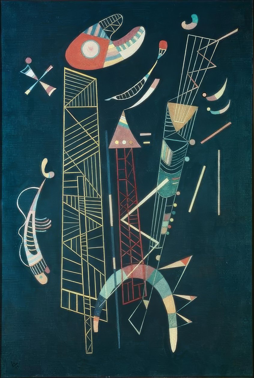 Stavební lègère od Wassily Kandinsky