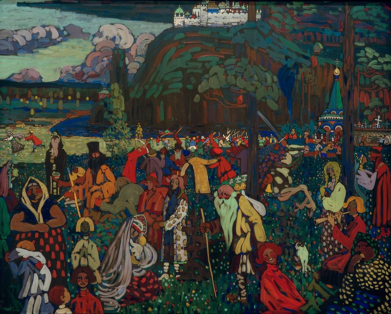 Barevný život od Wassily Kandinsky