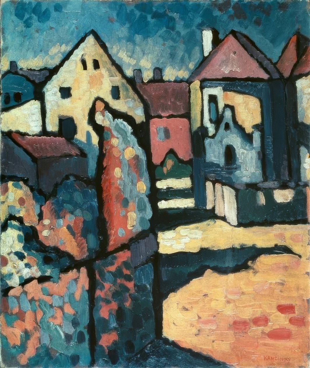 vesnice od Wassily Kandinsky
