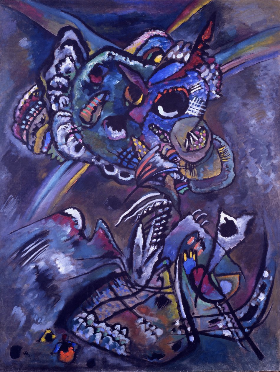Soumrak, 1917 od Wassily Kandinsky
