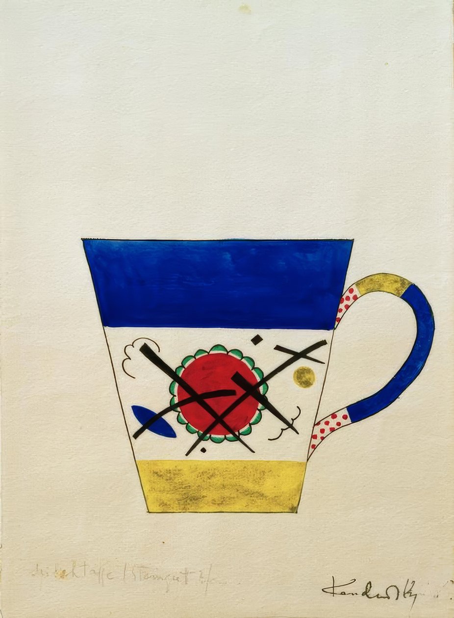 Design pro hrnek na mléko od Wassily Kandinsky