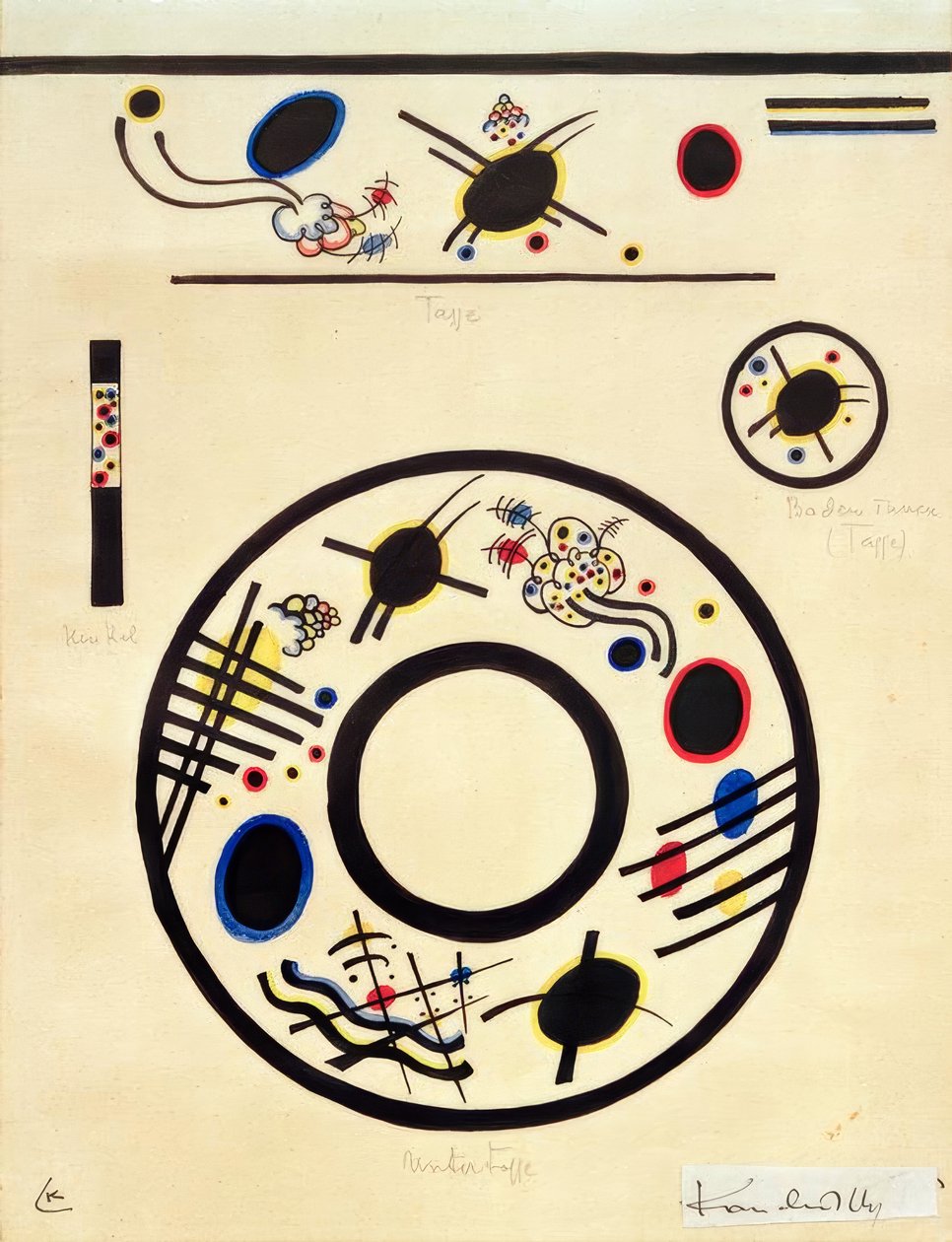 Design pro šálek s podšálkem od Wassily Kandinsky