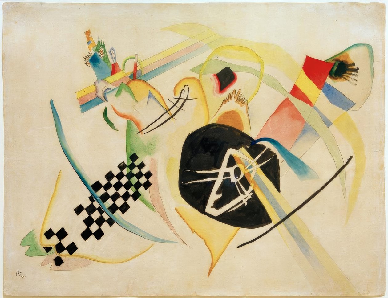 Design pro Auf Weiss I od Wassily Kandinsky