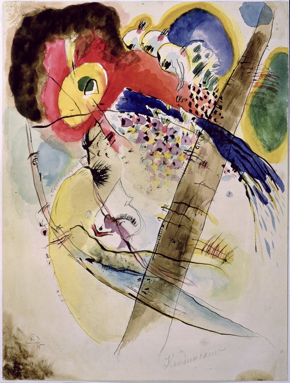 Exotic Birds, 1915 od Wassily Kandinsky