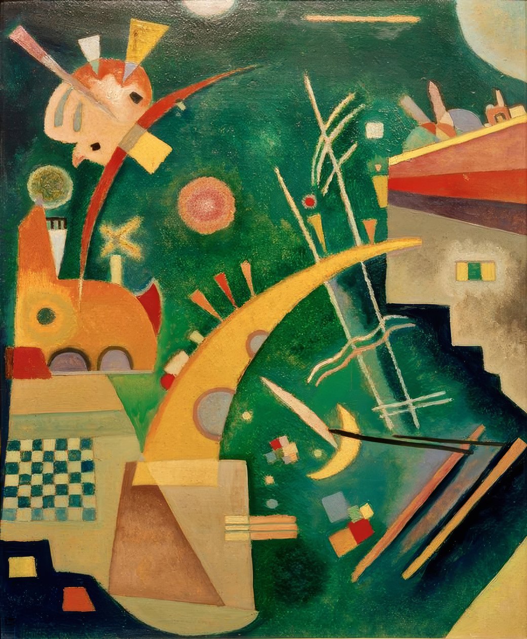 Tvar rohu od Wassily Kandinsky